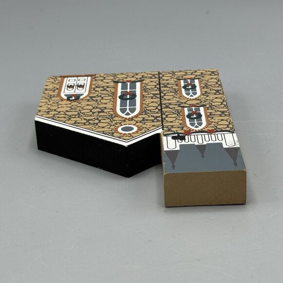 1991 Cats Meow Rocky Mountain Christmas 1st Presbyterian Church Faline Shelf Sit - Picture 5 of 6